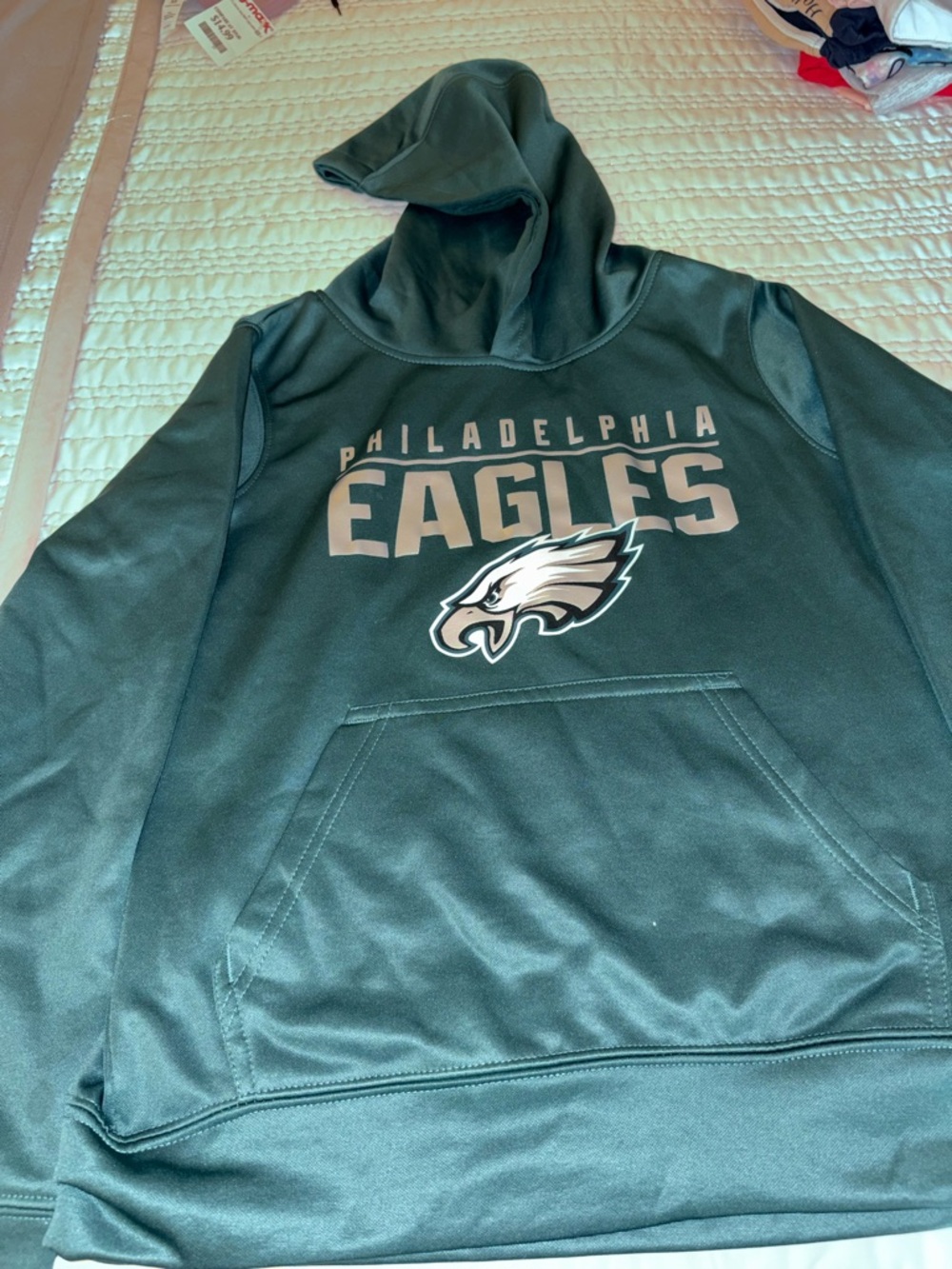 NFL Philadelphia Eagles Green Pullover Hoodie
